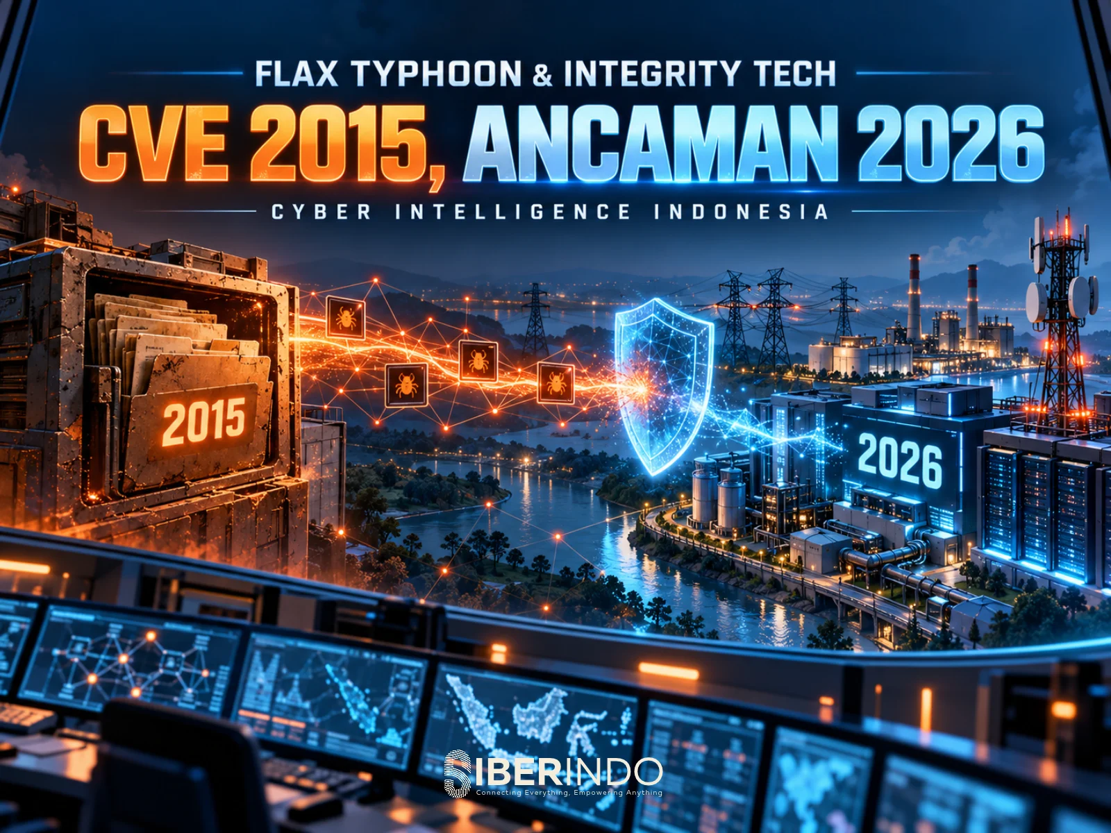 Flax Typhoon dan Integrity Tech: Mengapa CVE Tahun 2015 Masih Dipakai Meretas Infrastruktur Kritis, Serta Panduan Cyber Intelligence untuk Organisasi Indonesia