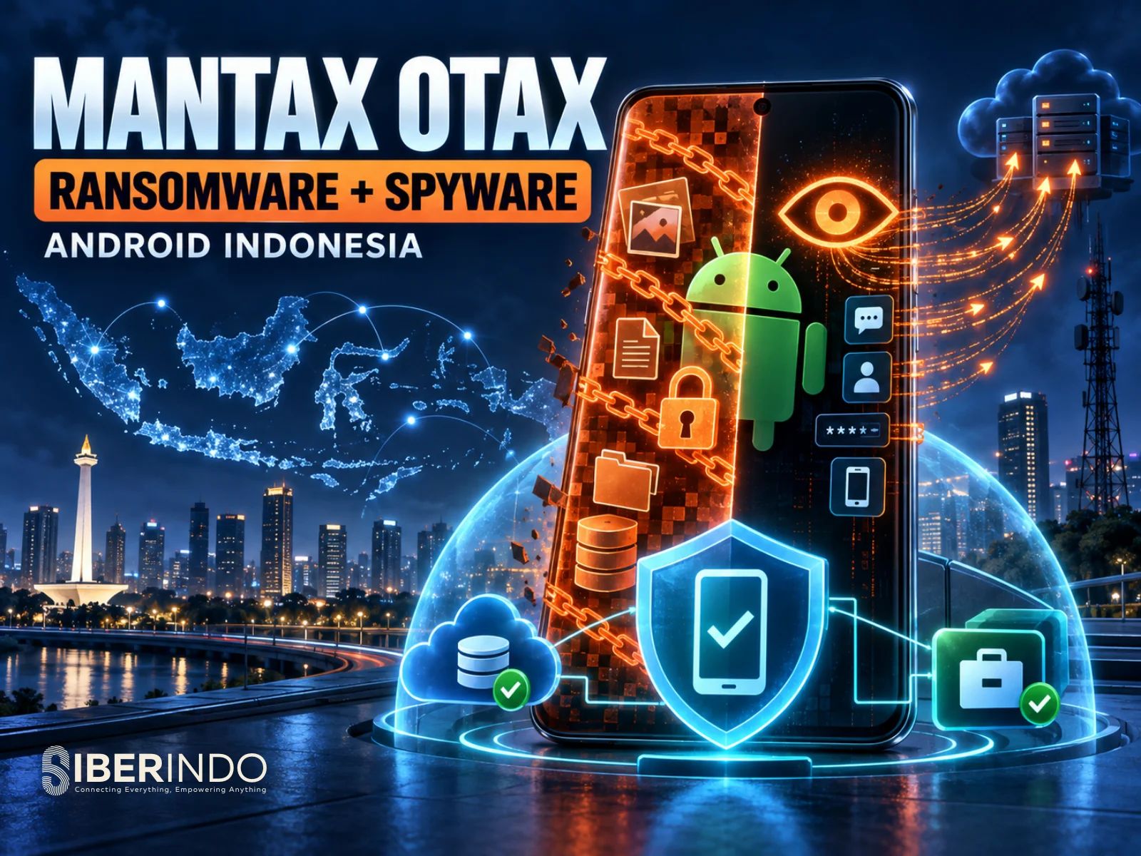 Mantax Otax: Anatomi Malware Hibrida Ransomware dan Spyware Android yang Menyasar Pengguna Indonesia