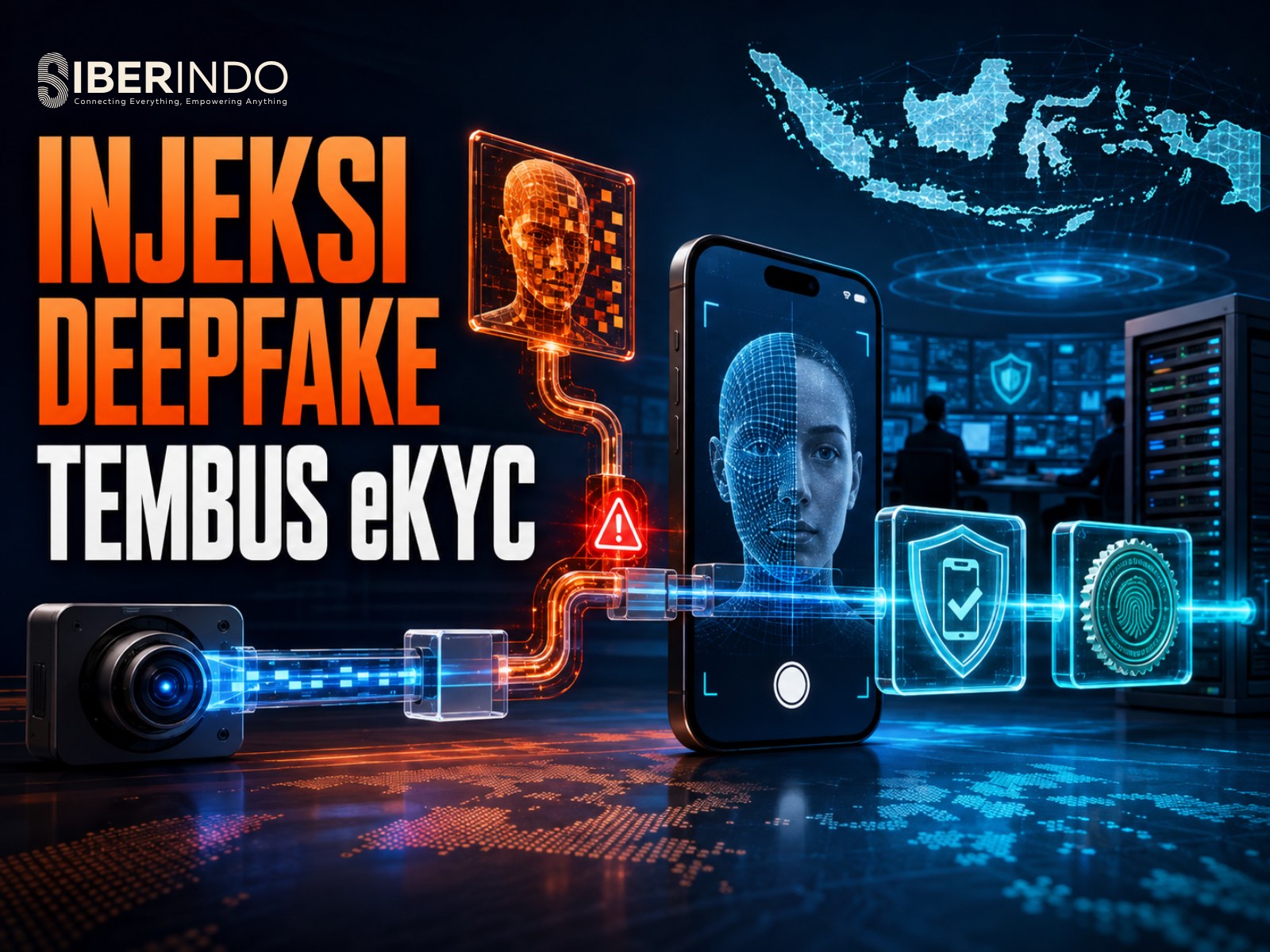Serangan Injeksi Deepfake pada eKYC: Bagaimana Penyerang Melewati Liveness Detection dan Cara Institusi Indonesia Bertahan