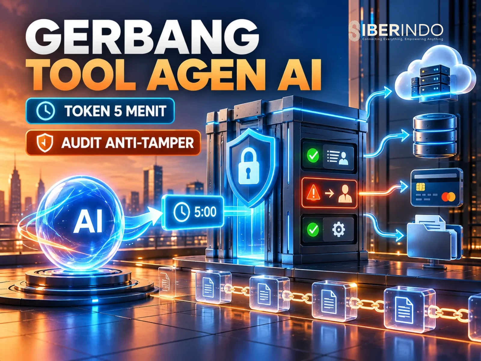 Tutorial: Membangun Gerbang Tool untuk Agen AI dengan Kredensial Berumur Pendek dan Jejak Audit Anti-Tamper