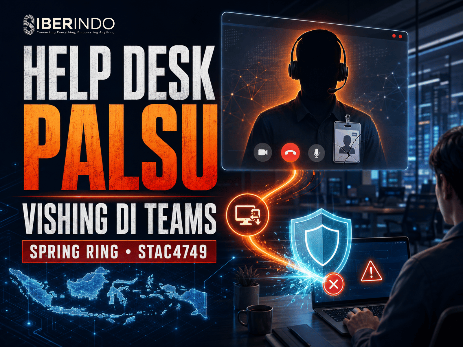 Help Desk Palsu Menelepon di Microsoft Teams: Anatomi Kampanye Vishing Spring Ring dan STAC4749