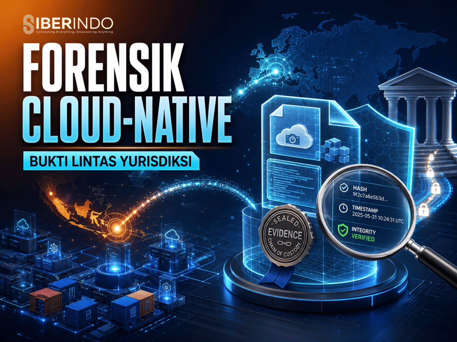 Forensik Digital di Era Cloud-Native: Mengumpulkan Bukti Elektronik Lintas Yurisdiksi Setelah e-Evidence EU Berlaku